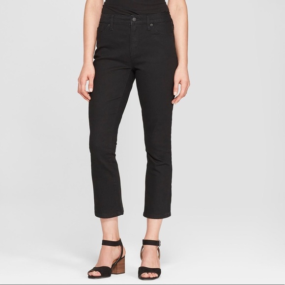 kick boot crop jeans